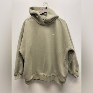 🌿 Roots Sage Green Oversized Pullover Hoodie 🌿 - XXL